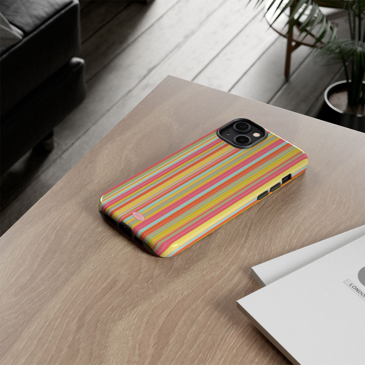 Poolside Stripe Tough Case for iPhone
