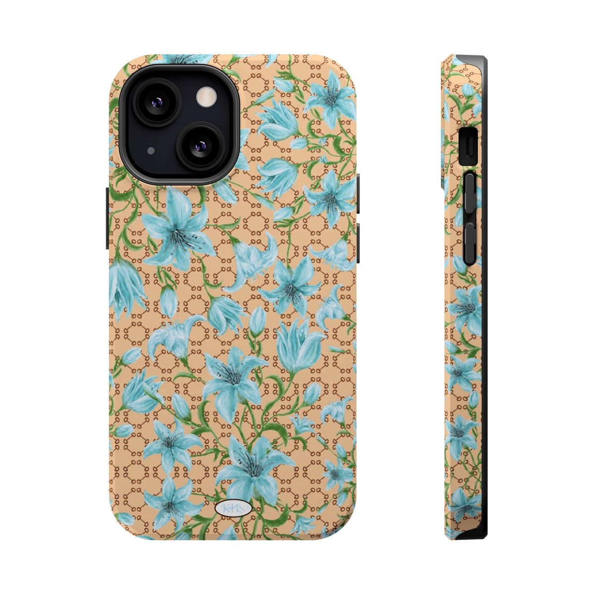 Horsebit Fleur Mag Safe Case for iPhone
