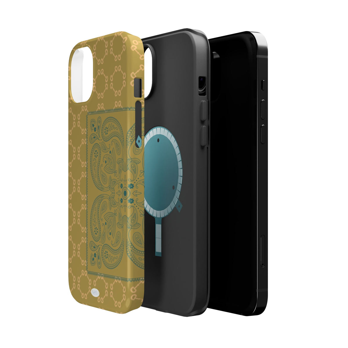 Horsebit Bandana Mag Safe Case for iPhone