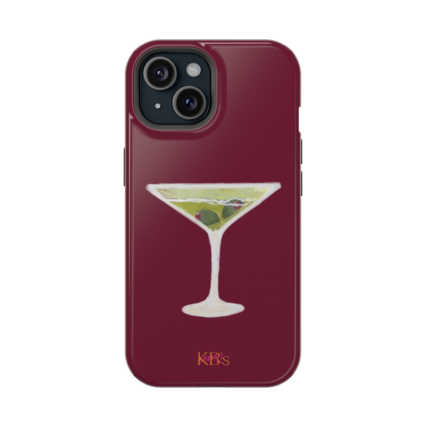 Maroon Martini Mag Safe Case
