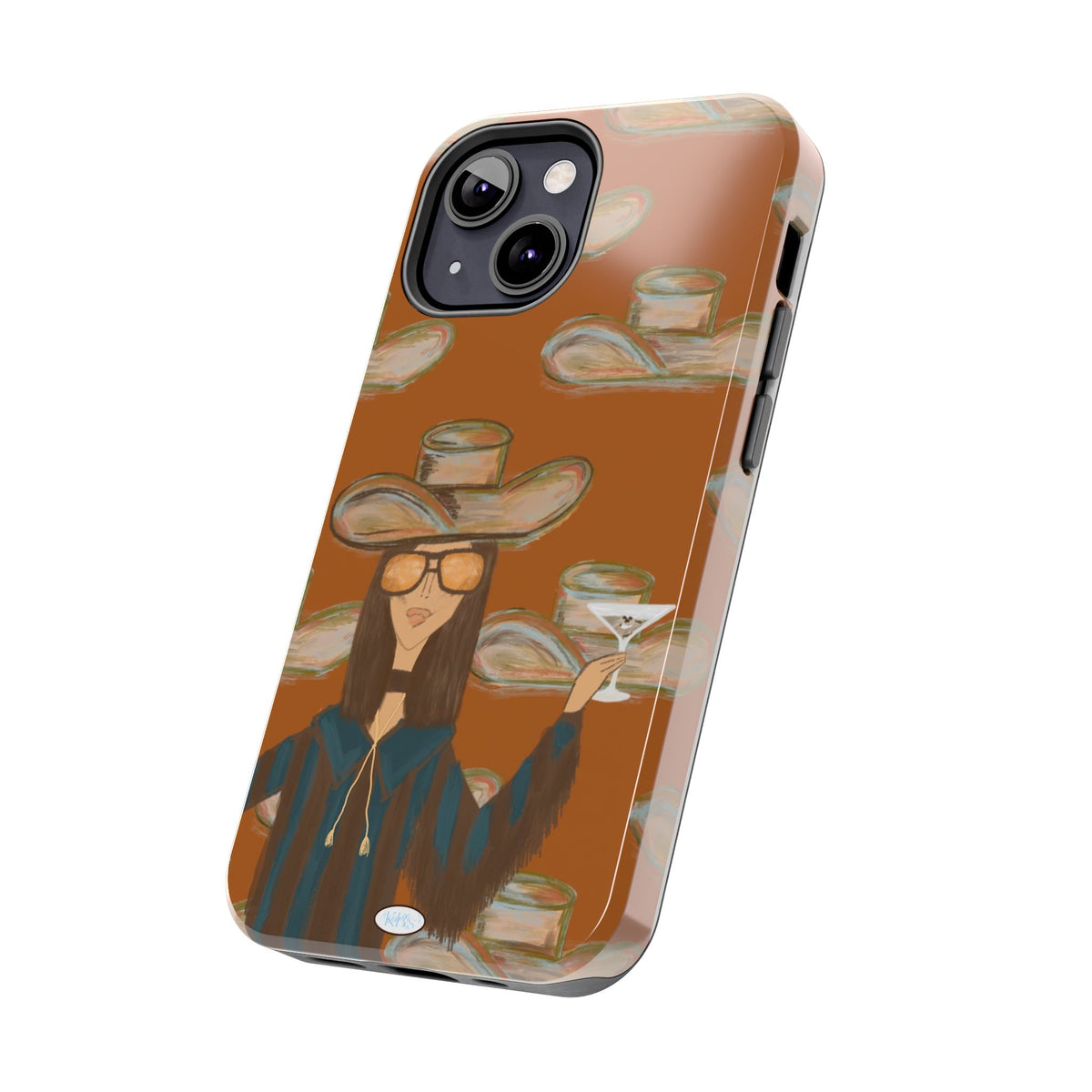 Cocktail Cowgirl Tough Case for iPhone