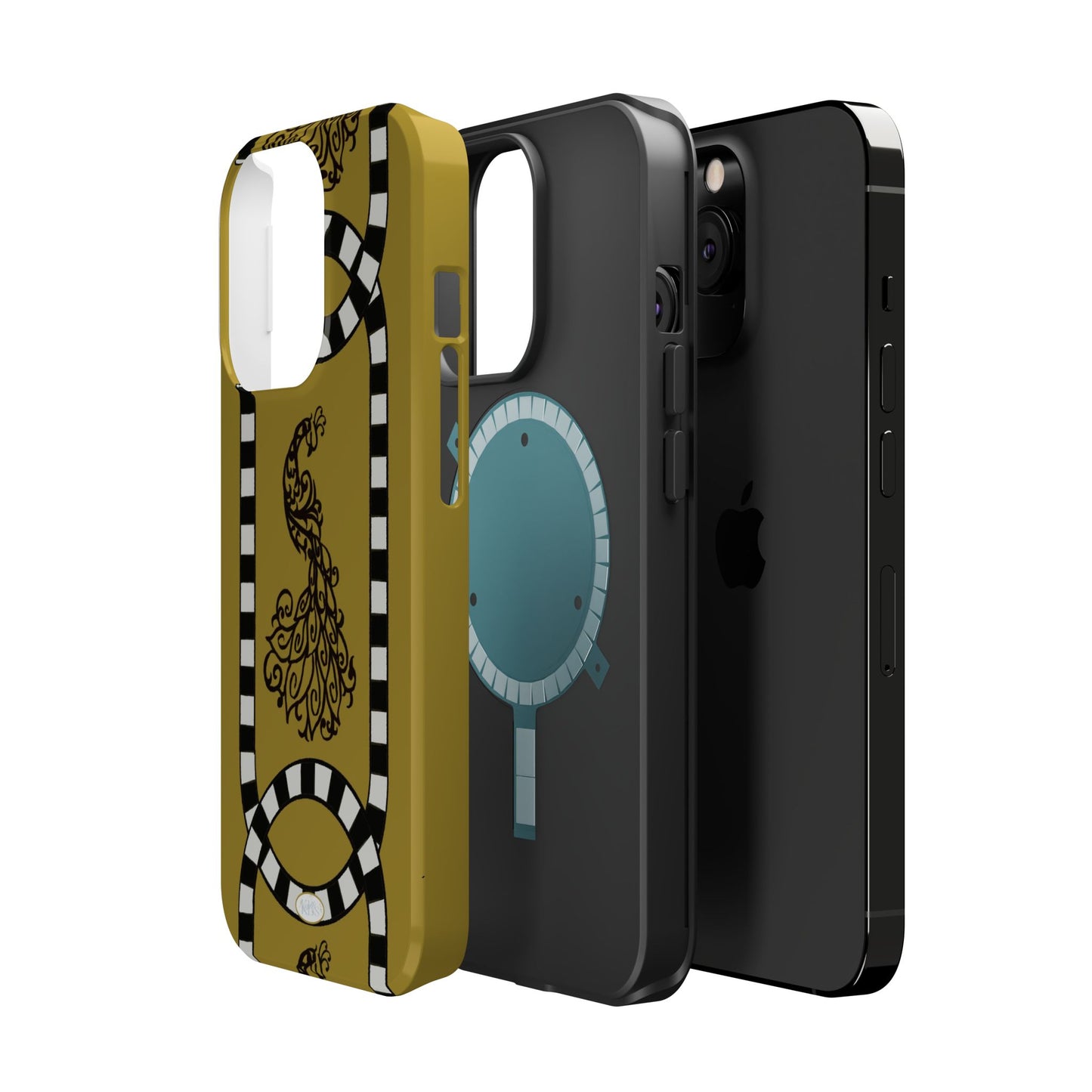 Feathered Stripe Mag Safe Case for iPhone