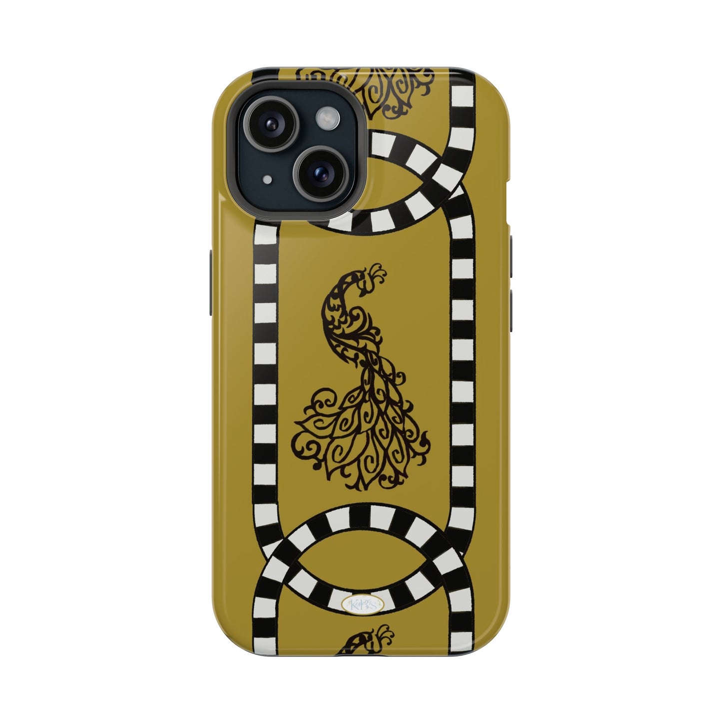 Feathered Stripe Mag Safe Case for iPhone