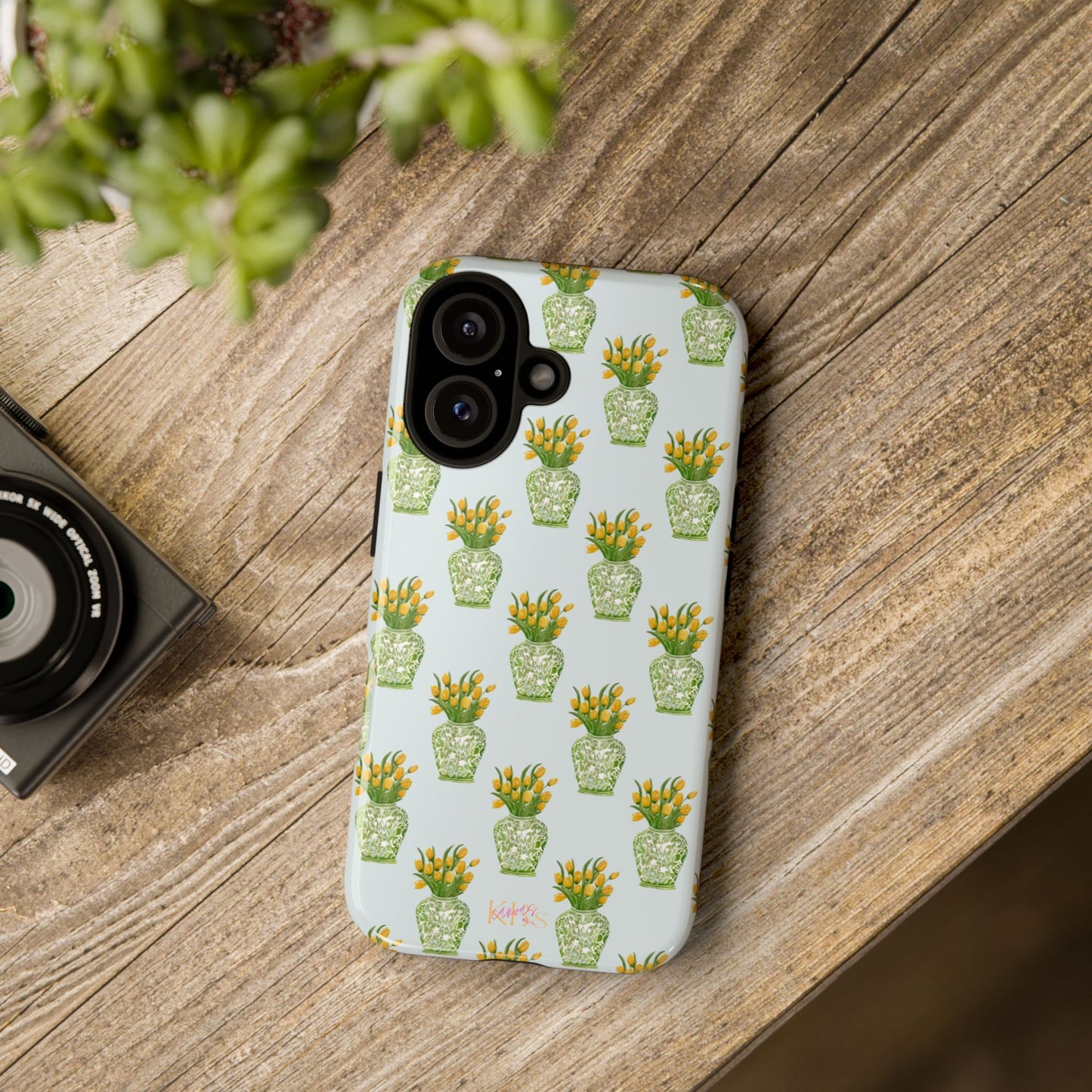 Tulip Haus Pattern Tough Case