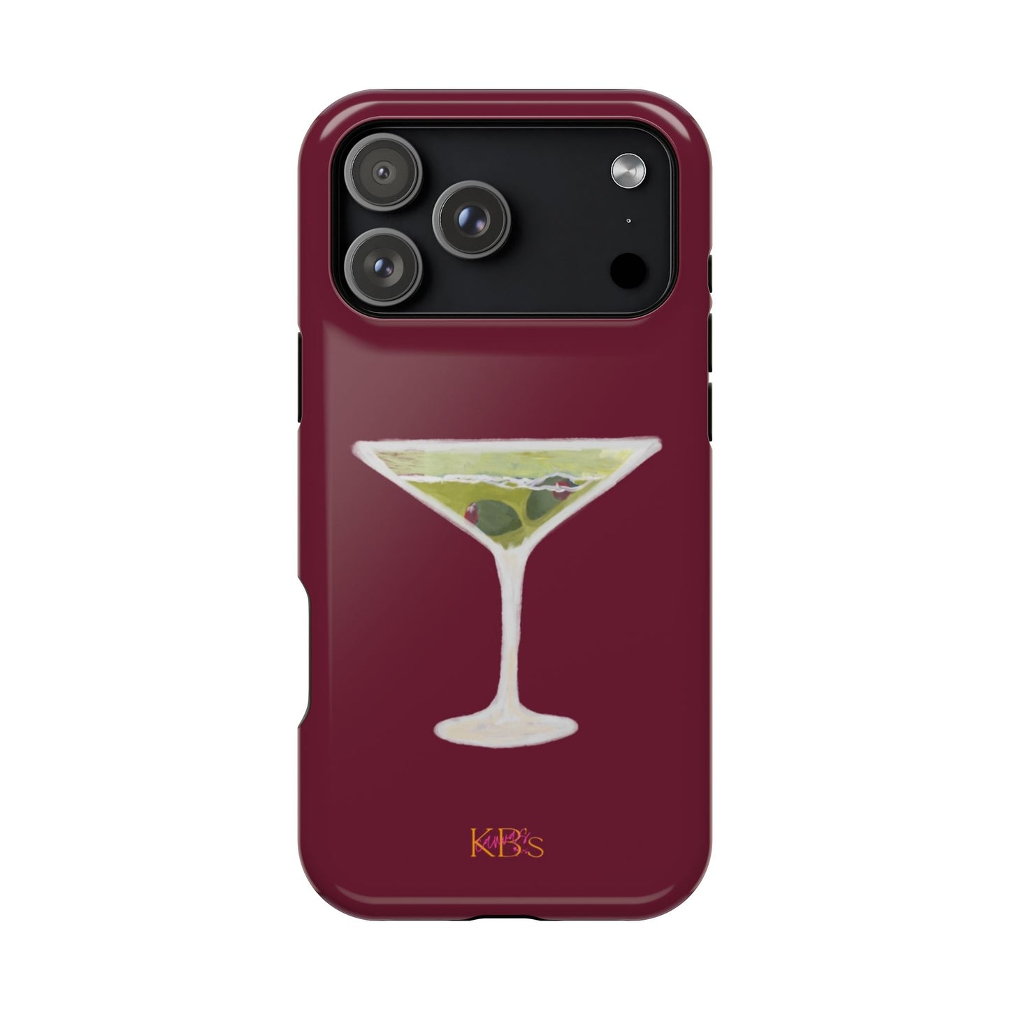 Maroon Martini Mag Safe Case