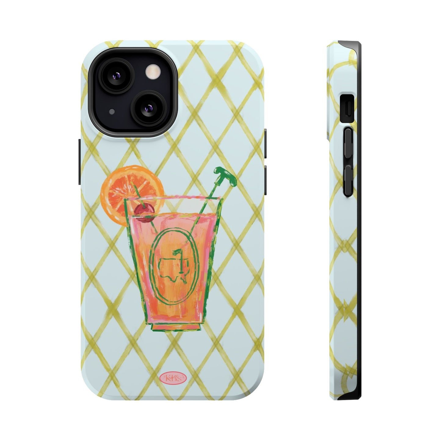 Azalea Cocktail Mag Safe Case for iPhone