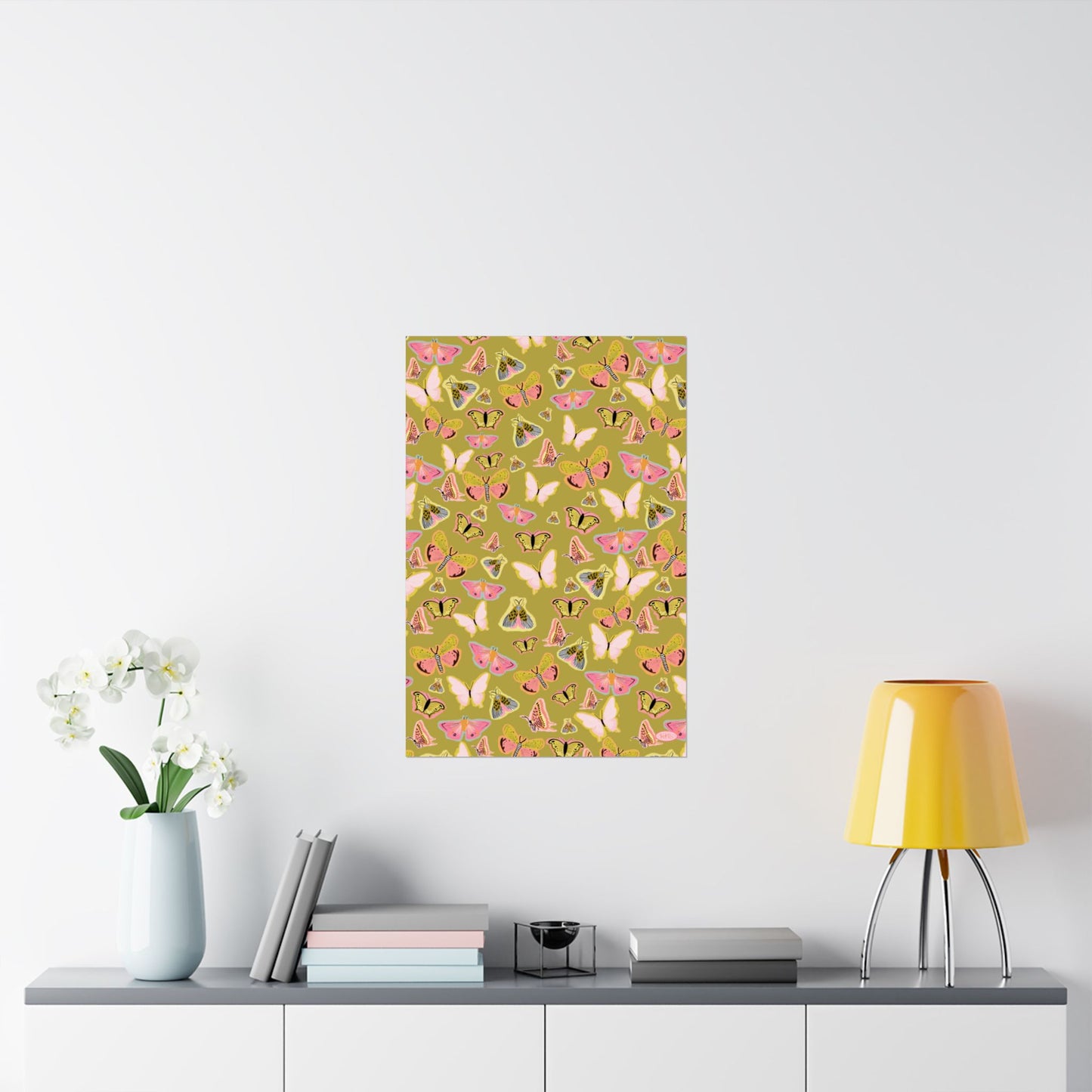 Butterfly Muse Print - Green