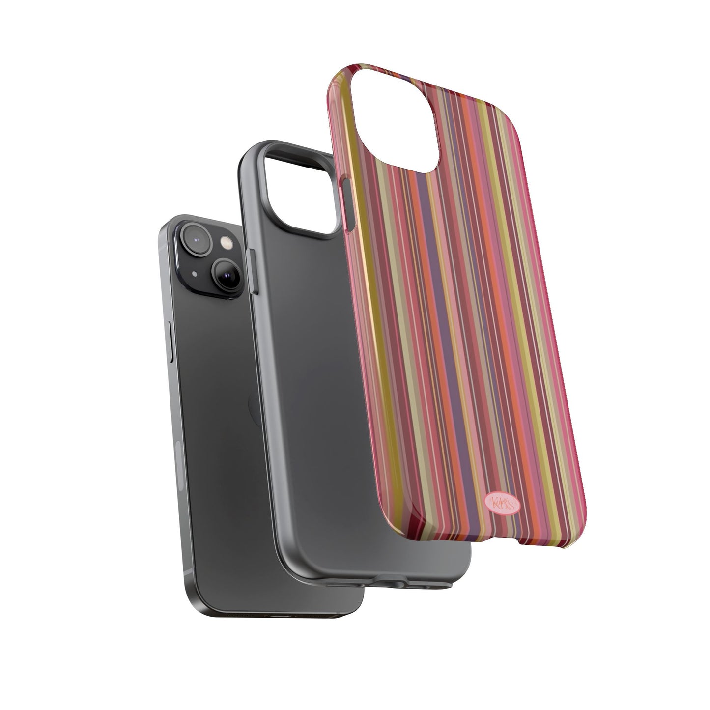 Colorful Striped Phone Case - Tough Cases