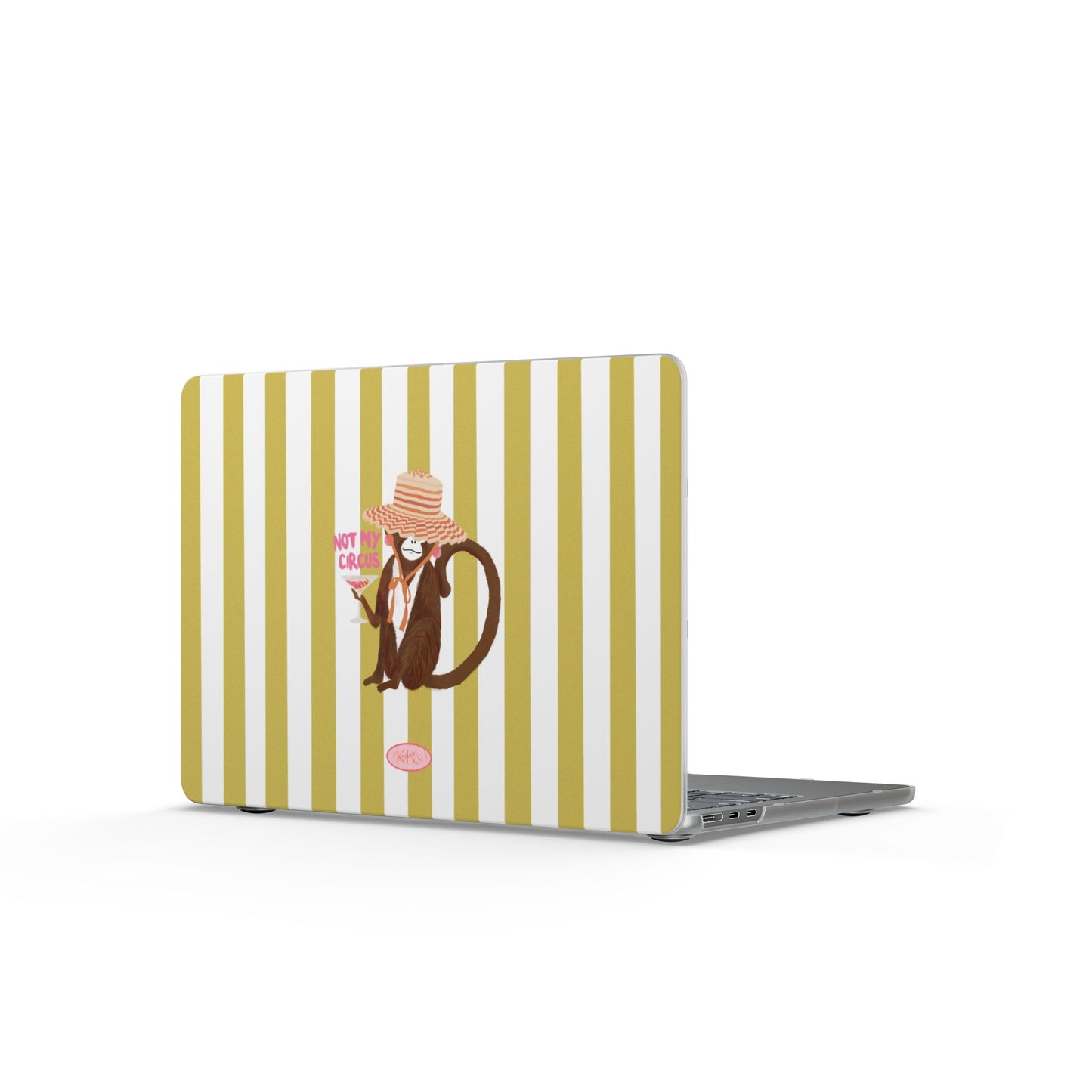 Not My Circus MacBook Case - Stripe