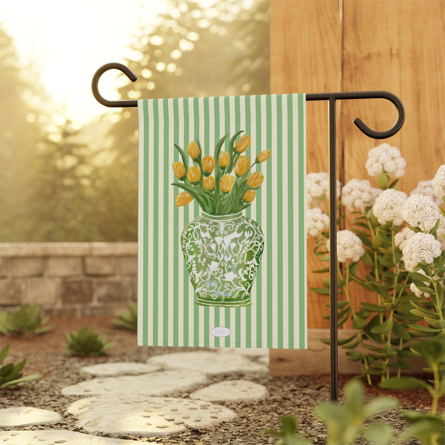 Tulip Haus Garden Flag