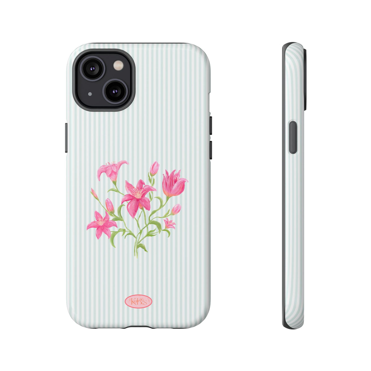 Lily Bloom Tough Case for iPhone - Blue