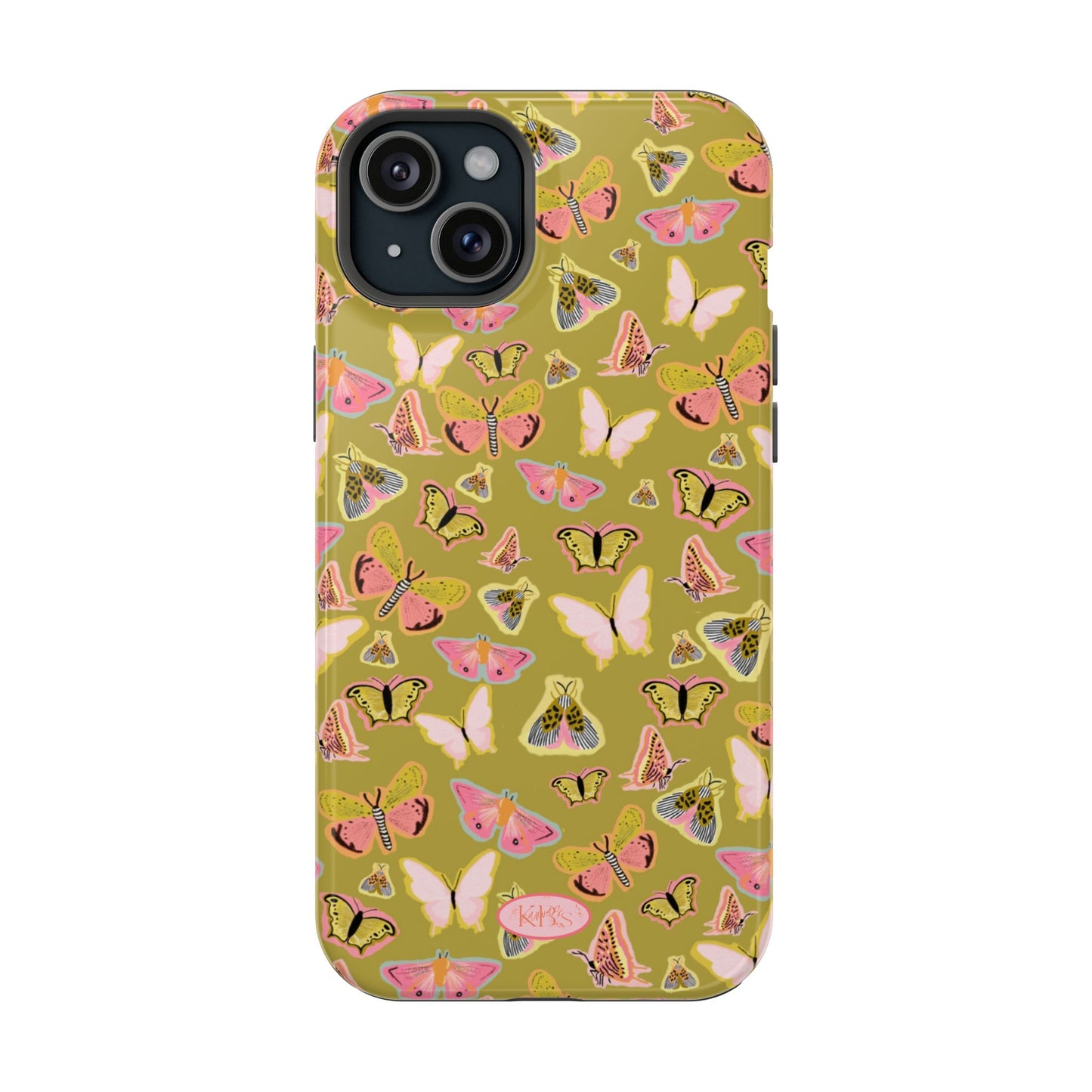 Butterfly Muse Mag Safe Case for iPhone - Green