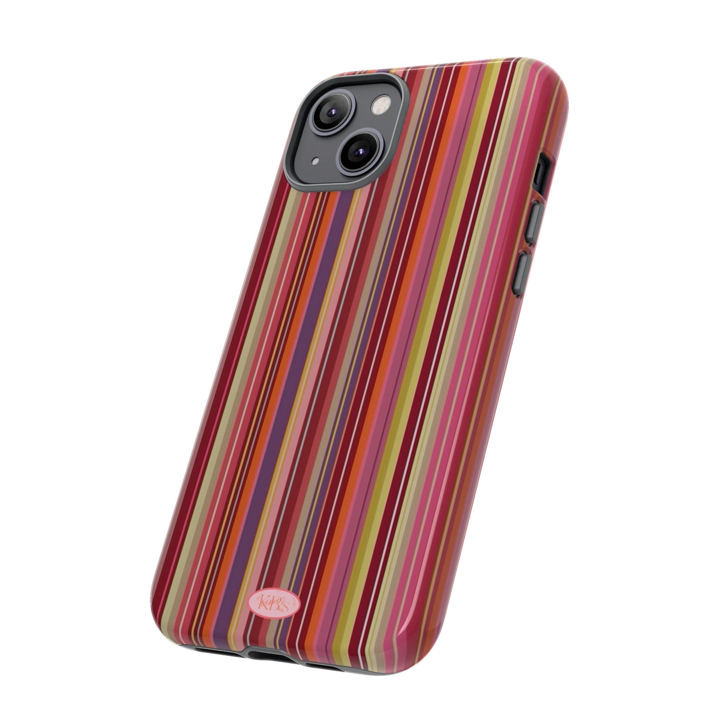 Colorful Striped Phone Case - Tough Cases