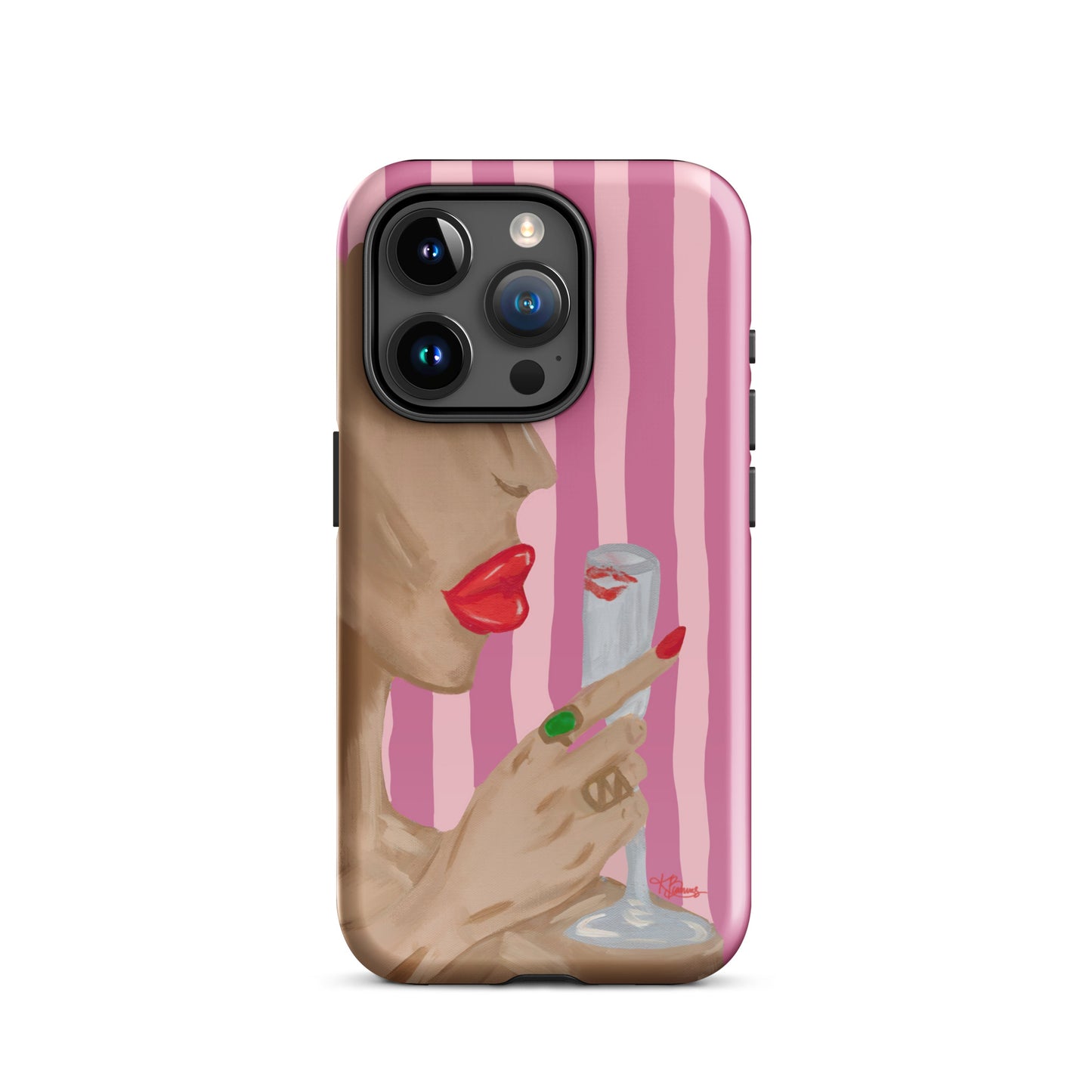 Champagne Kiss Tough Case for iPhone