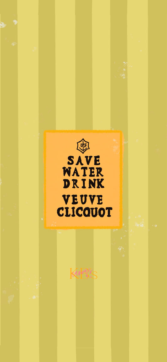 Drink Veuve Wallpaper