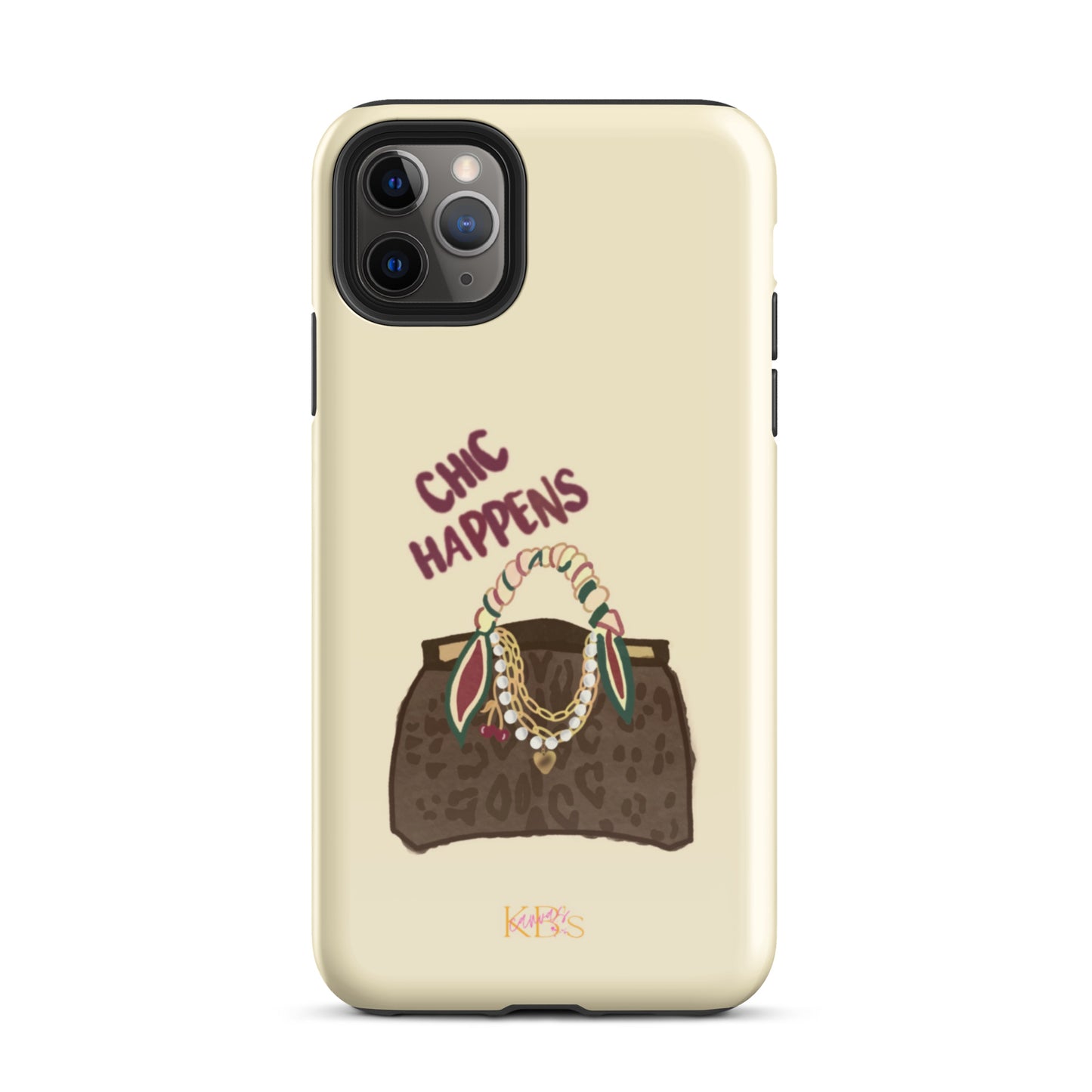Chic Happens Tough Case for iPhone