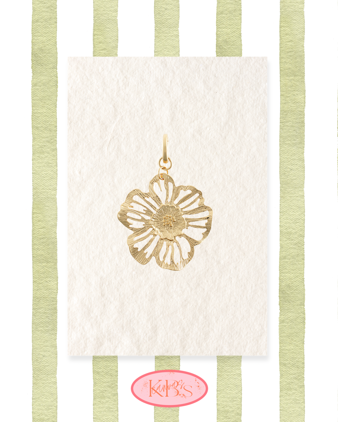 Fleur Scarf Charm