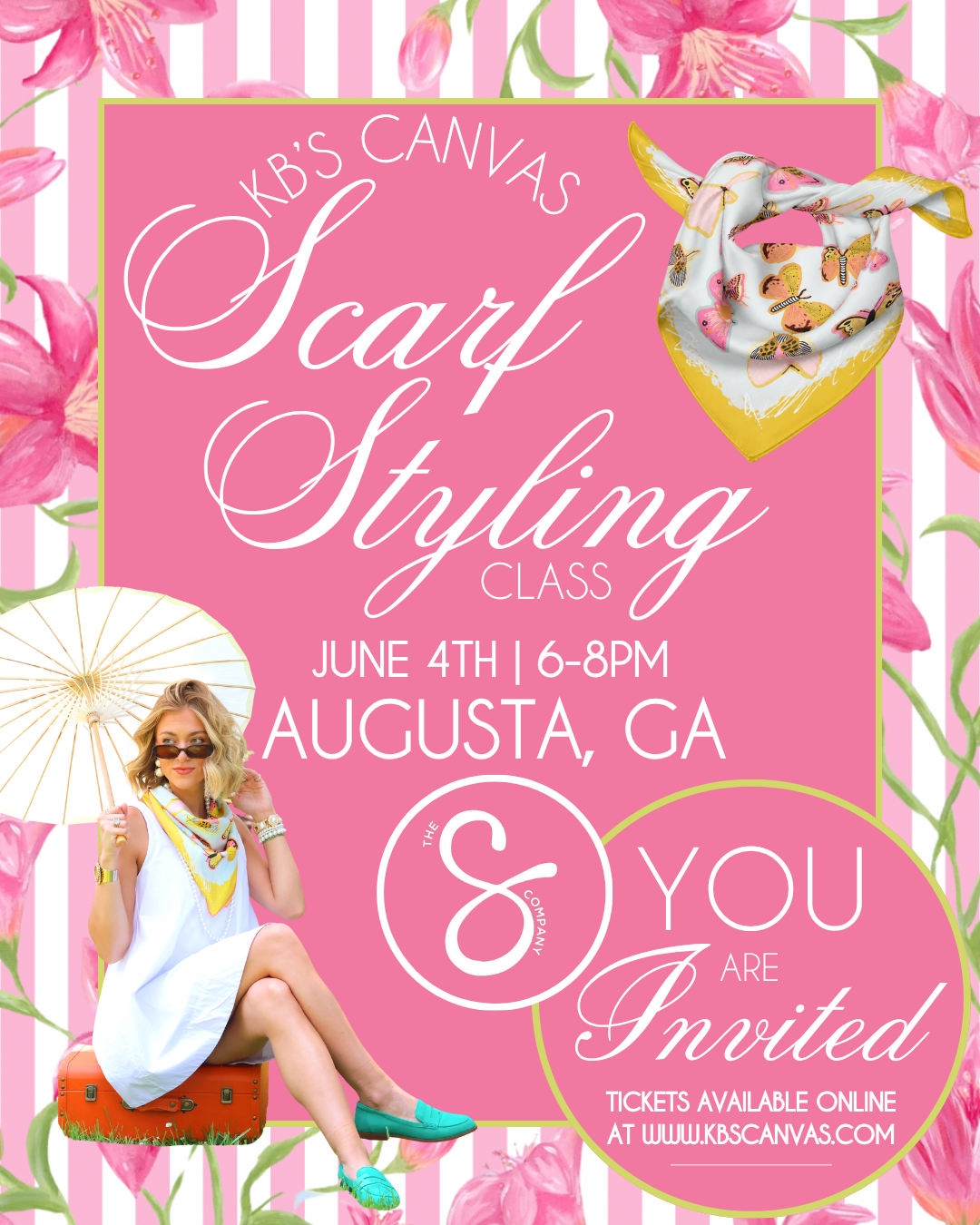 SCARF STYLING CLASS - SWANK & COMPANY