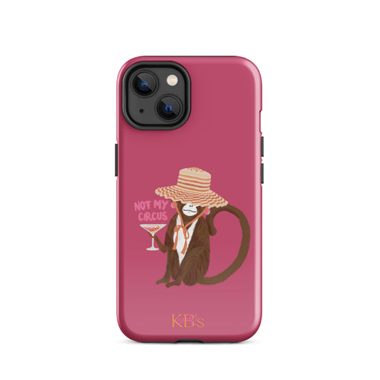 Not My Circus Tough Case - Pink