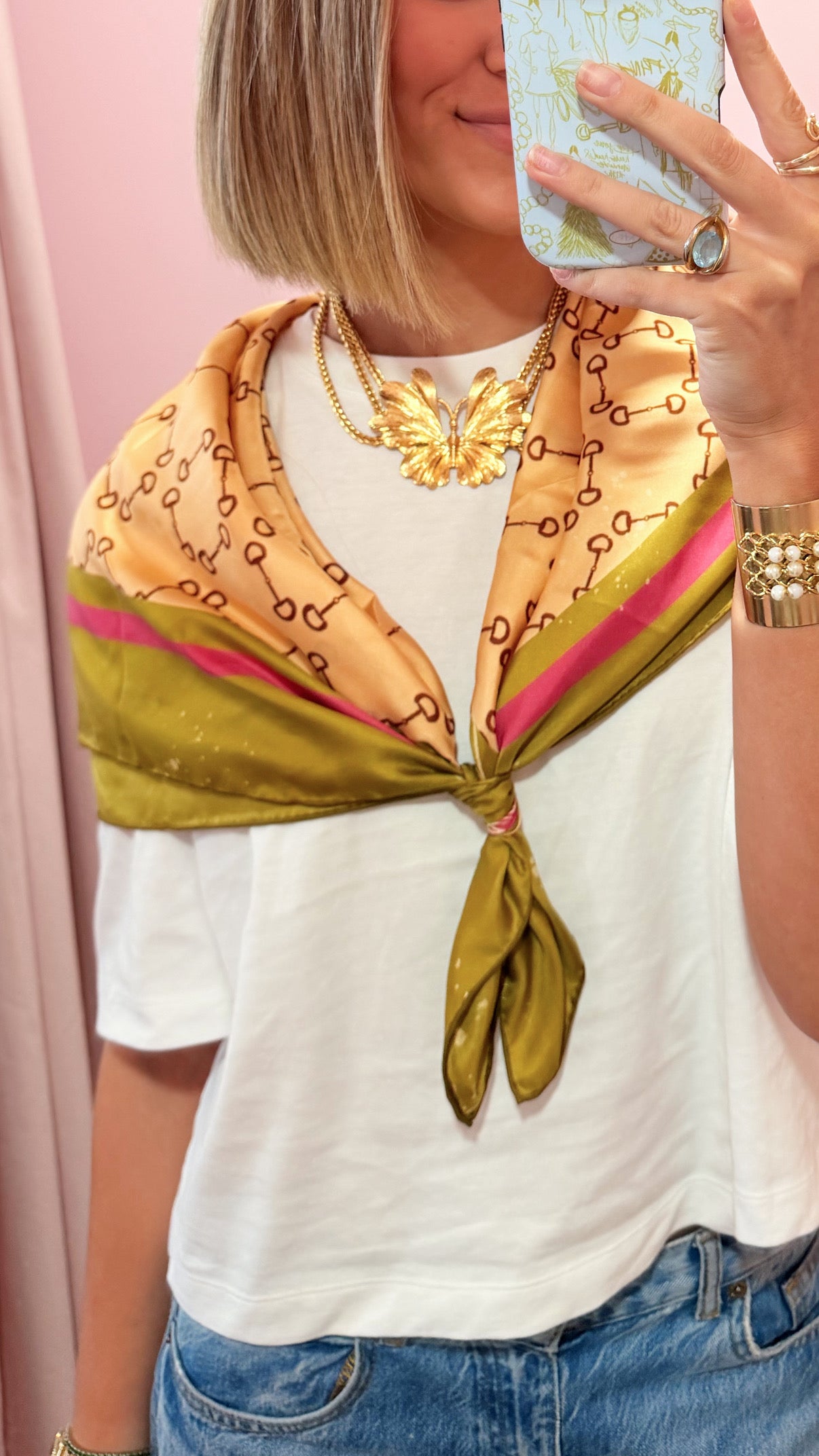 LE MORS SILK SCARF