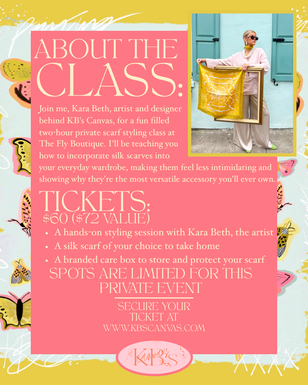 SCARF STYLING CLASS - THE FLY BOUTIQUE
