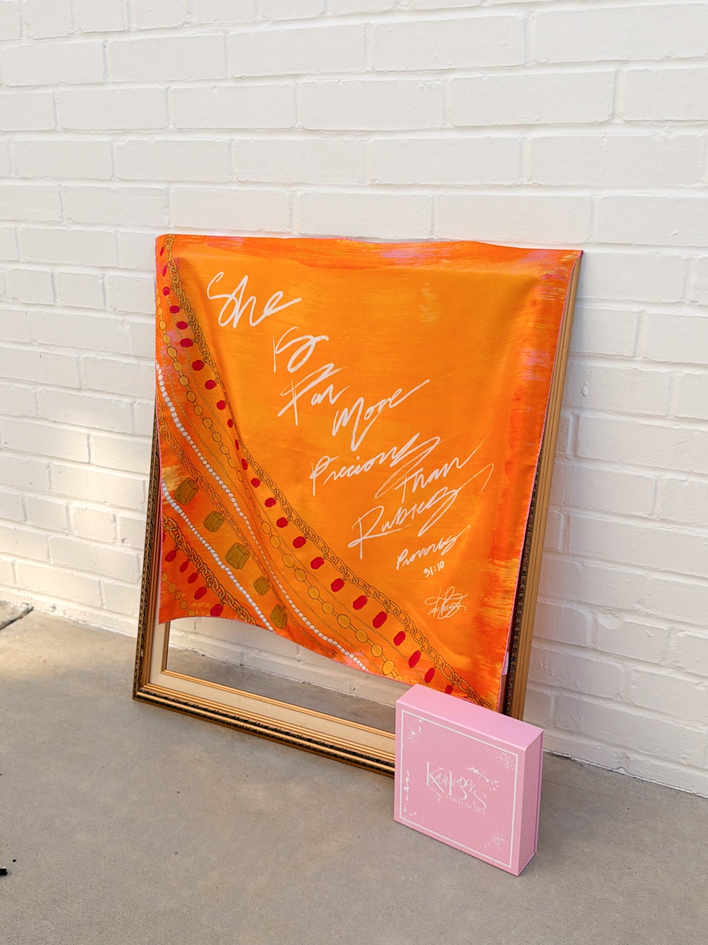 Proverbs 31 Silk Scarf