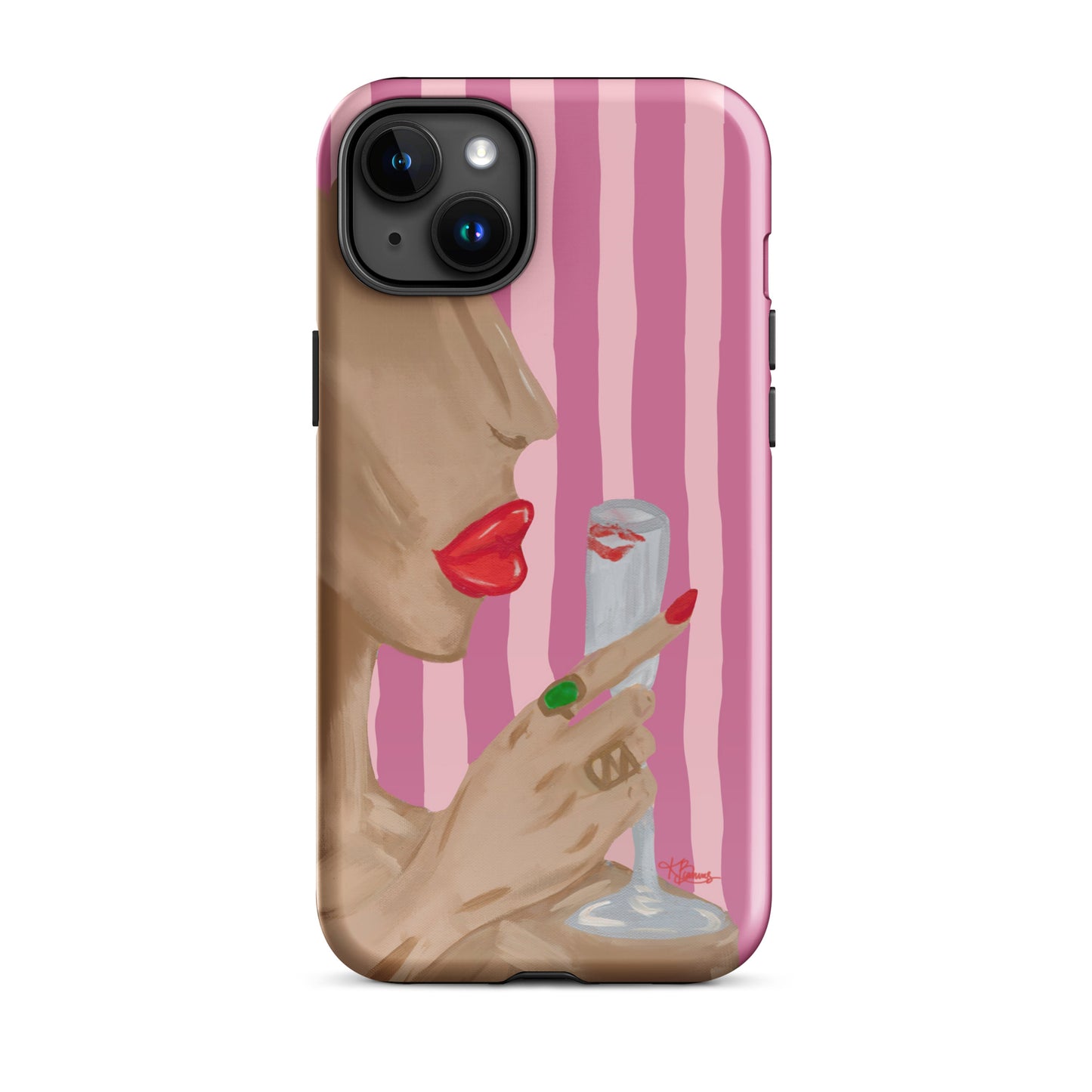 Champagne Kiss Tough Case for iPhone