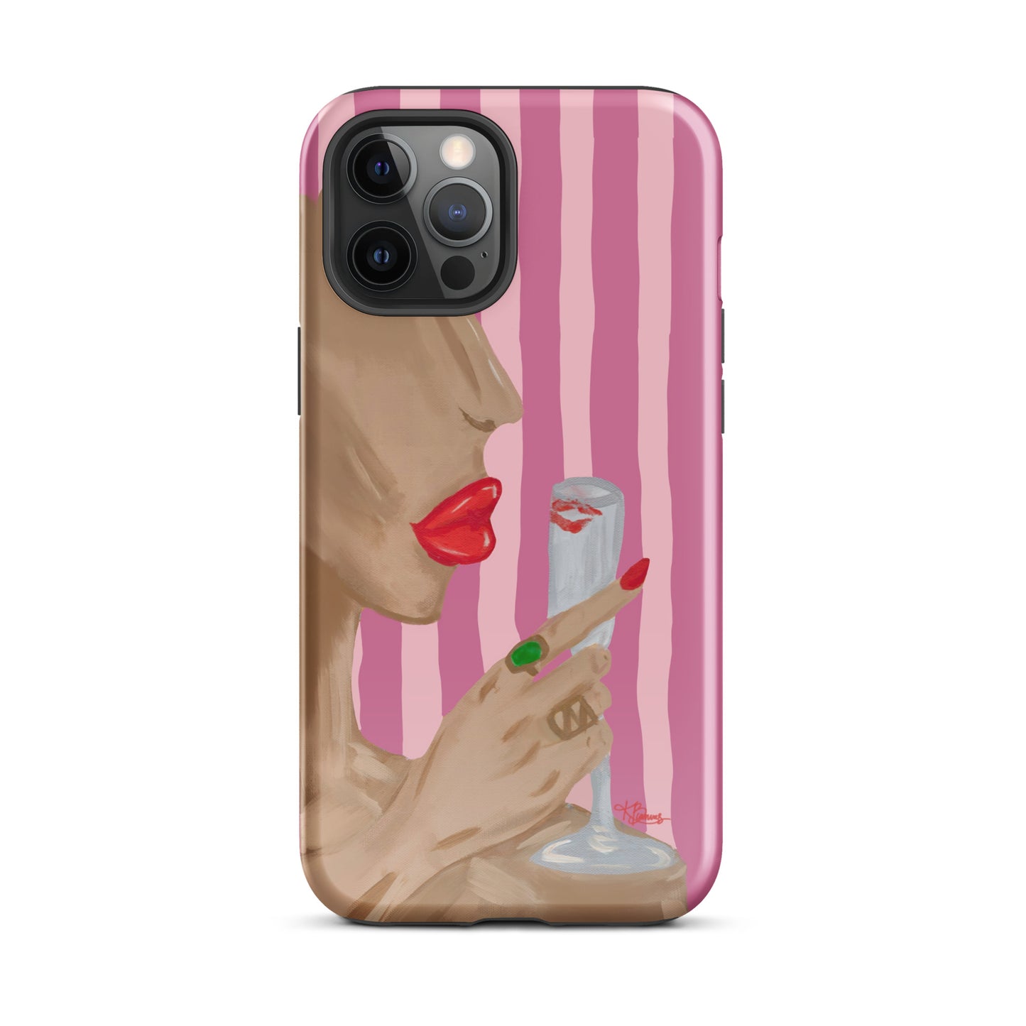 Champagne Kiss Tough Case for iPhone