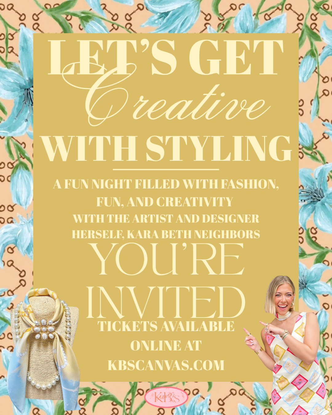SCARF STYLING CLASS - TEAK & IVY