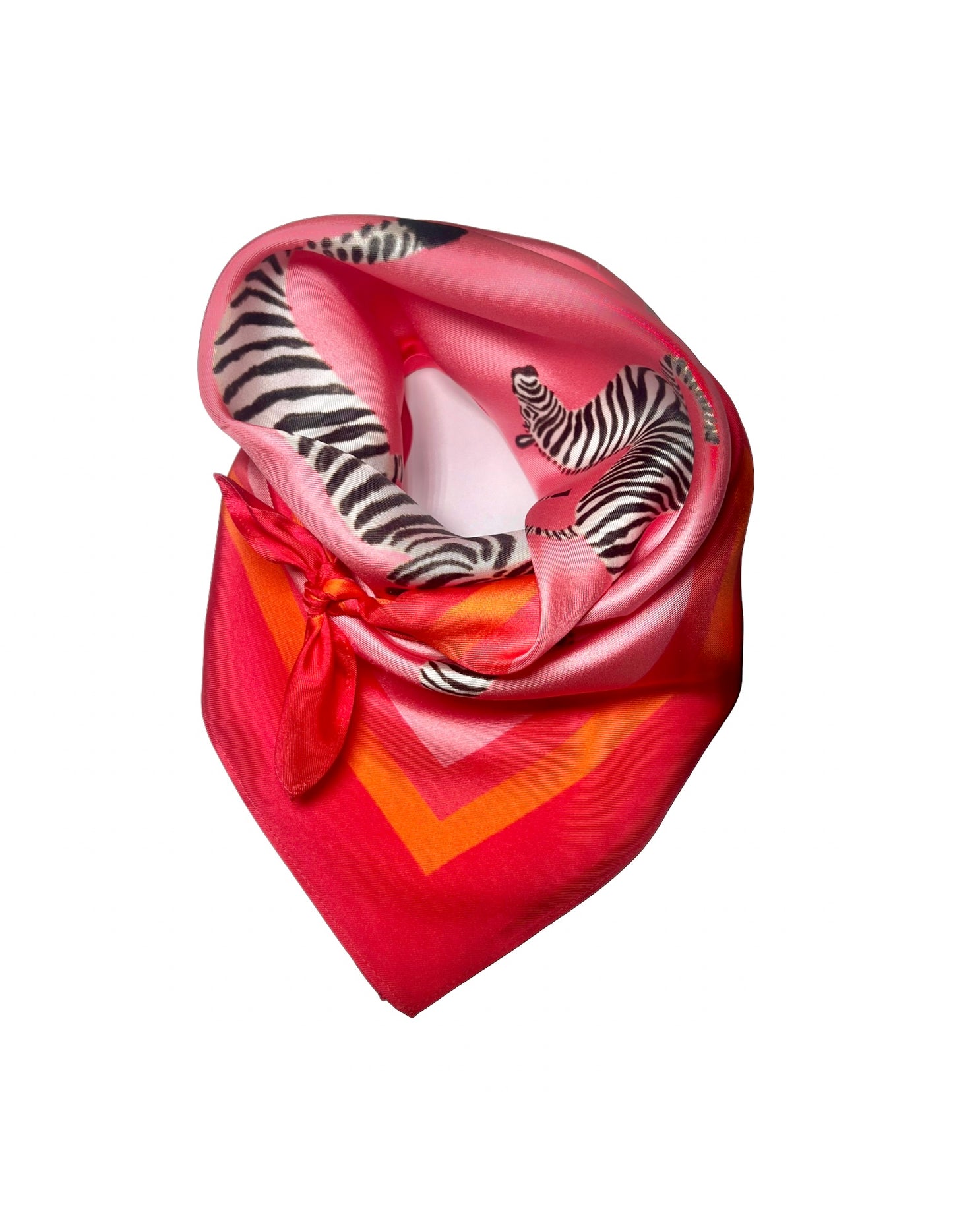 Rain or Stripe Silk Scarf