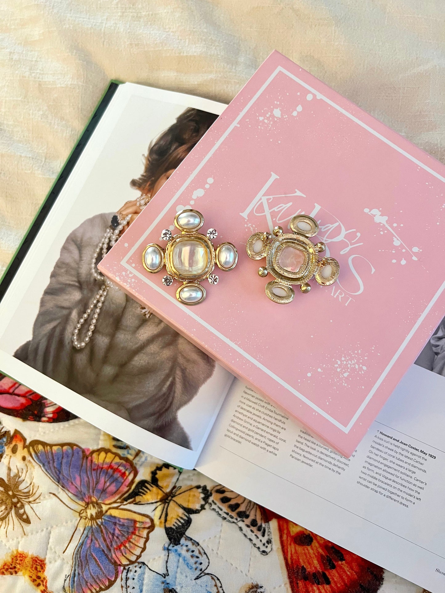 Pearl Jewel Brooch