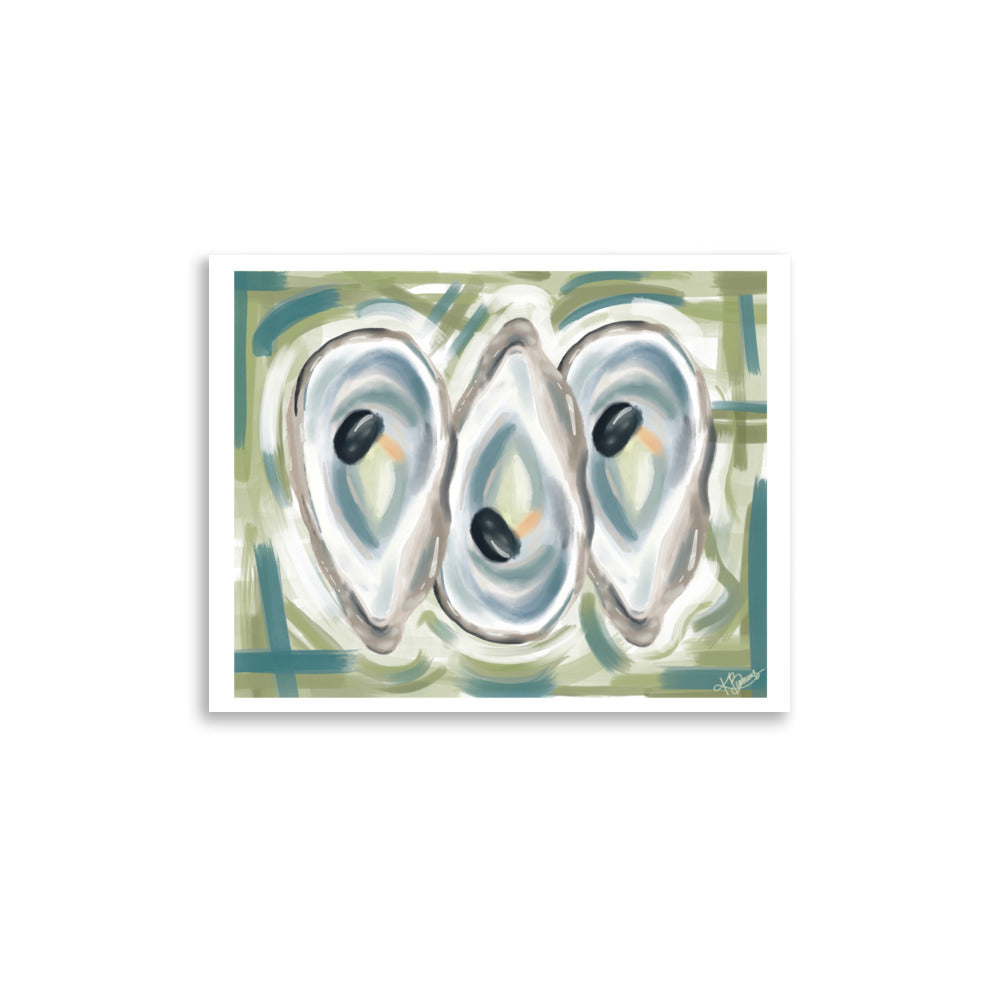 Abstract Oyster - Horizontal