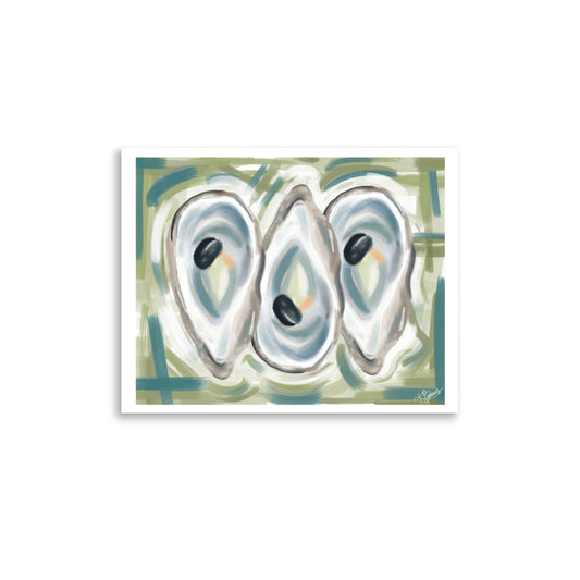 Abstract Oyster - Horizontal