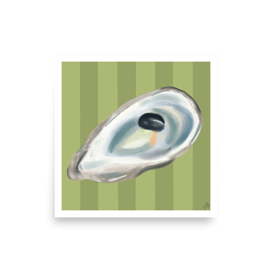 Striped Oyster Print