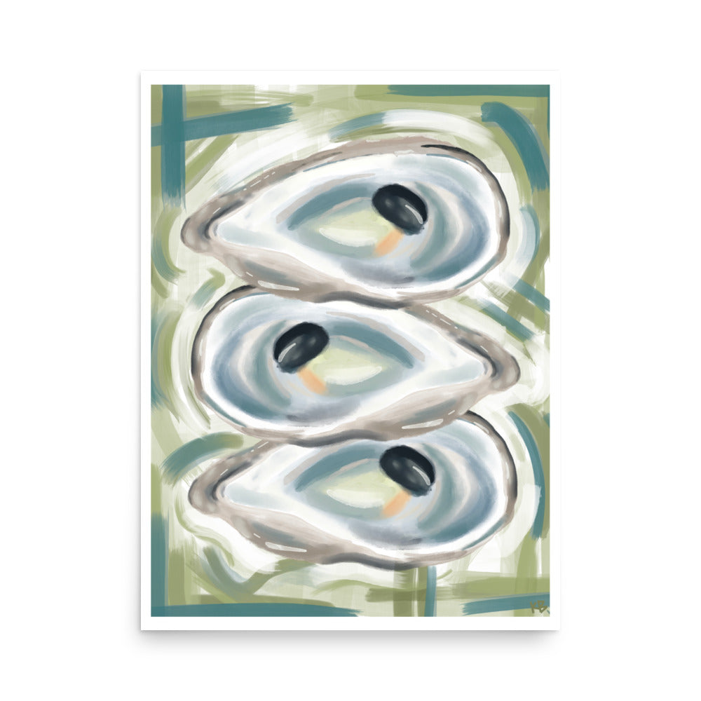 Oyster Cluster Print