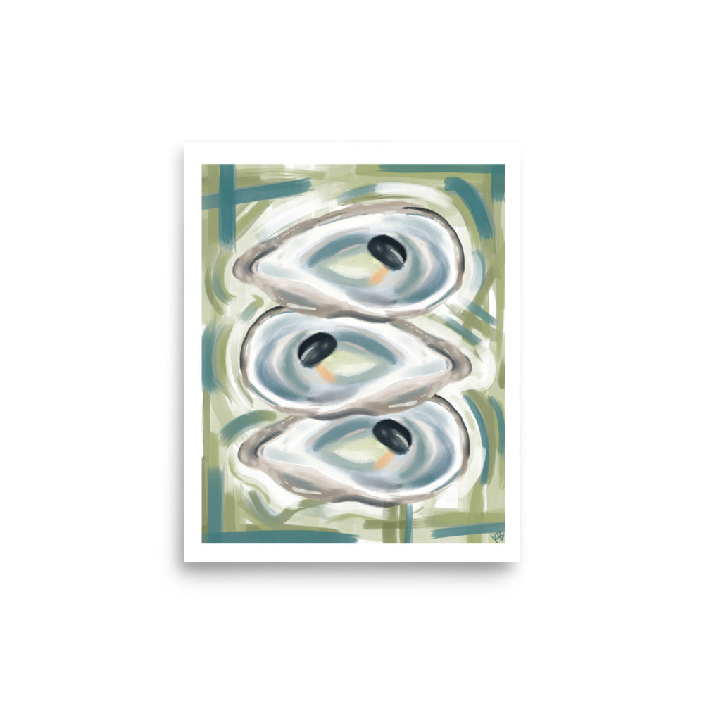 Oyster Cluster Print