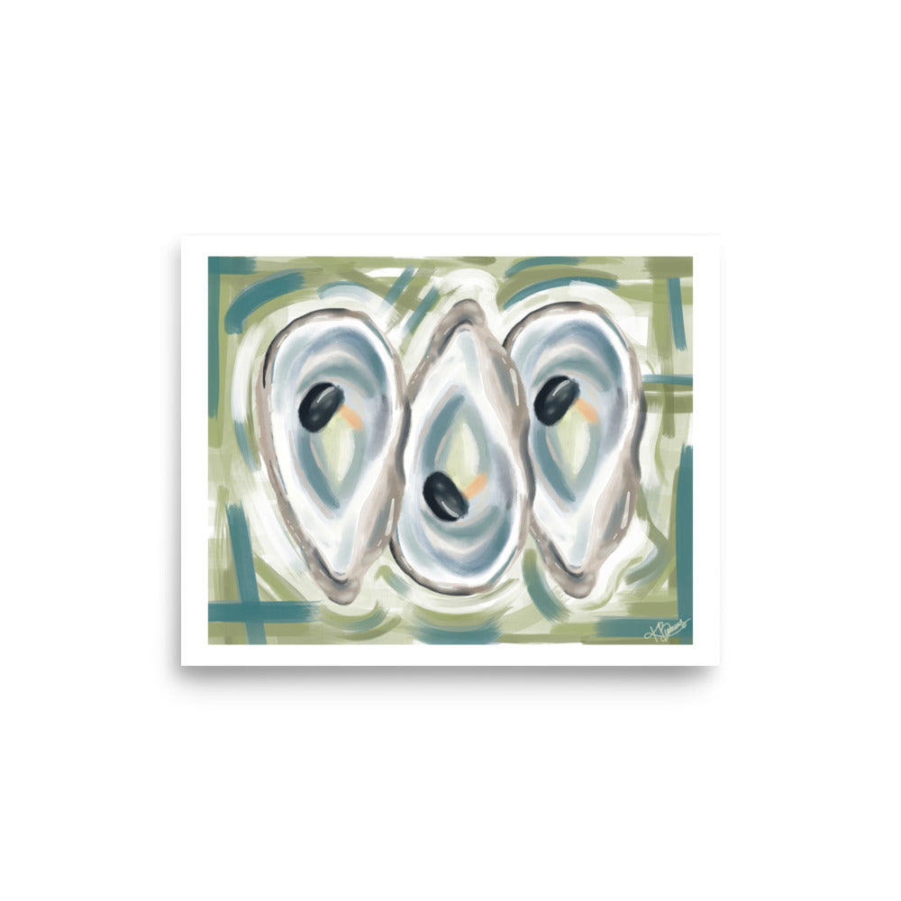 Abstract Oyster - Horizontal