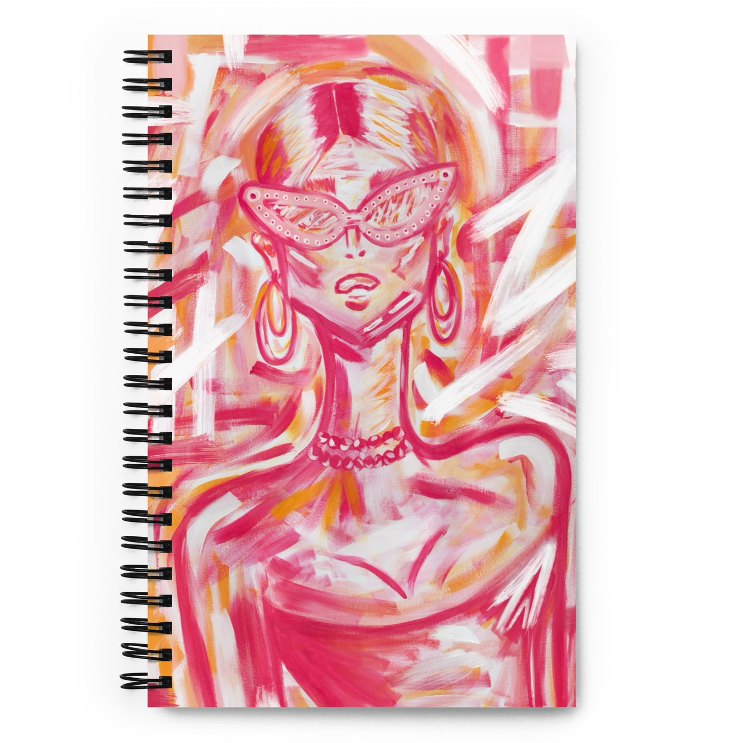 Celine Nicole Spiral Notebook